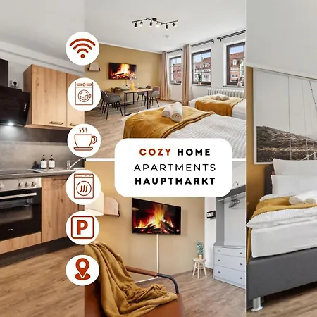 Cozyhome Hauptmarkt Apartments Gotha Extérieur photo